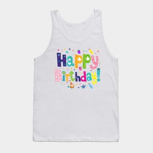 Happy Birghtday Tank Top